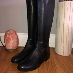 Cole Haan Black Jodhpur Tall Riding Boots US9.5B